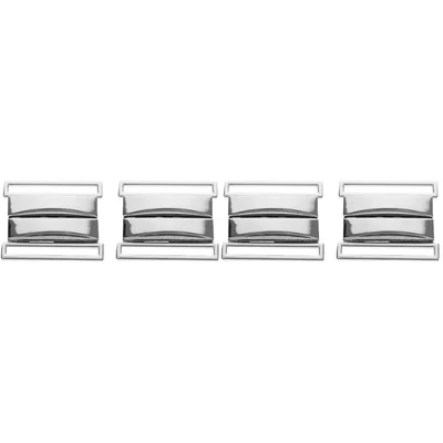  4 Pcs Belt Buckle Zinc Alloy Coat Buckles Waist Clothes Closure Buttons • £10.92