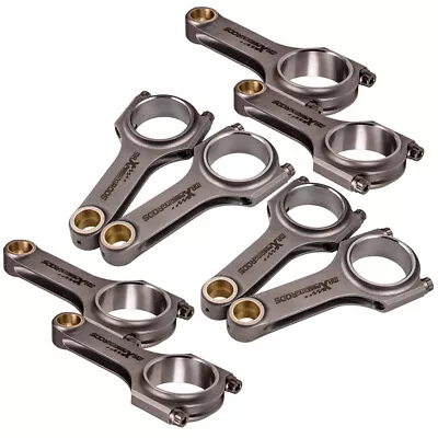 H-Beam Connecting Rods Conrod For Chevy Chevrolet Small Block Rod Journal 6  • $556