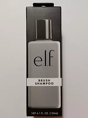 ELF Brush Shampoo Clear 4.1 Oz Cleans Makeup Brush Wash Away Makeup Oil & Dirt • $9.78