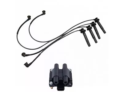 Ignition Coil And Spark Plug Wire Set 93PSKR56 For Impreza Forester Outback • $76.77