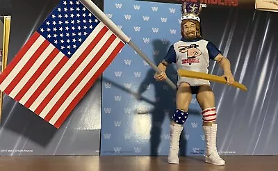 WWE Elite Hacksaw Jim Duggan RetroFest Mattel Elite Edition Figure • $45