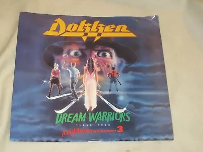 DOKKEN Dream Warriors/Back For The Attack 45+PS Picture Sleeve Horror Metal • $14.90