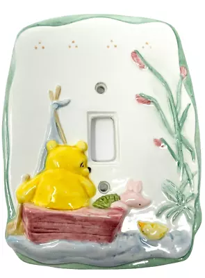 Disney Classic Winnie The Pooh Piglet Light Switch Plate Cover By Charpente • $12.99