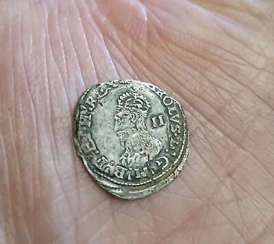 £9.50 • Buy Metal Detecting Finds, Charles 1st Half Groat 1625-1644. Nice Coin.