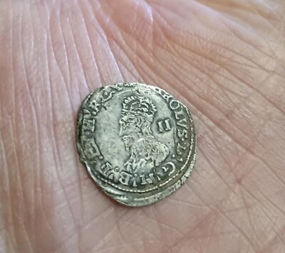 £9.50 • Buy Metal Detecting Finds, Charles 1st Half Groat 1625-1644. Nice Coin.
