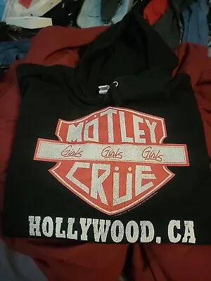 Independent Trading Co Mötley Crüe  Girls Girls Girls  Hollywood CA Hoodie • $25