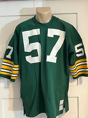 Vtg Green Bay Packers Game Used Worn Sand Knit Durene Football Jersey POST NOB • $289.99