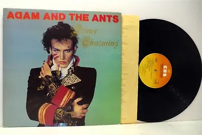 ADAM AND THE ANTS Prince Charming LP VG+/VG+ 85268 Vinyl Album & Lyric Inner • £14.57