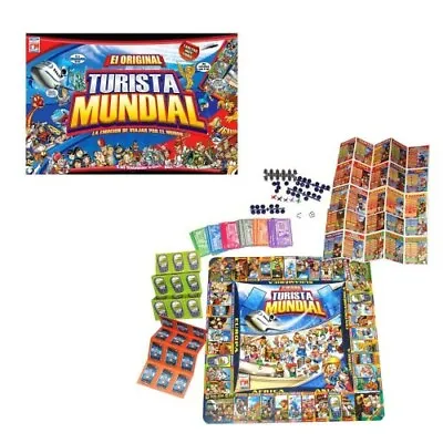 Turista Mundial El Original Juego De Mesa Mexicano - Board Game FREE SHIPIING • $25.99