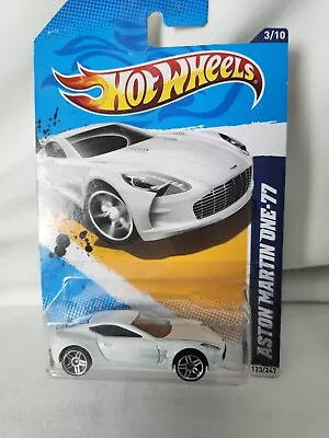 2012 Hot Wheels HW All Stars Aston Martin One - 77 123/247 BUP • $1.69