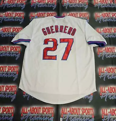 Vladimir Guerrero Sr Authentic Signed Pro Style Jersey Autographed JSA- • $99.99