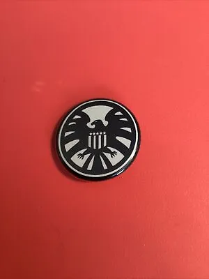 Marvel’s S.H.I.E.LD. SHIELD Avengers Logo Button Pinback Small Pin Ata-boy • $3