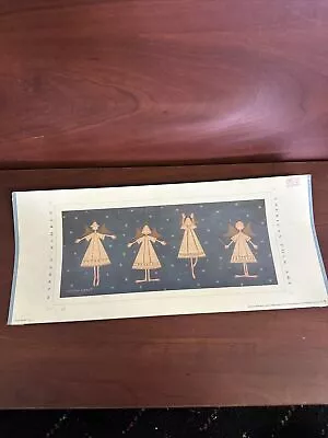 Warren Kimble Folk Art Print Dancing Angels Ballet • $19.99