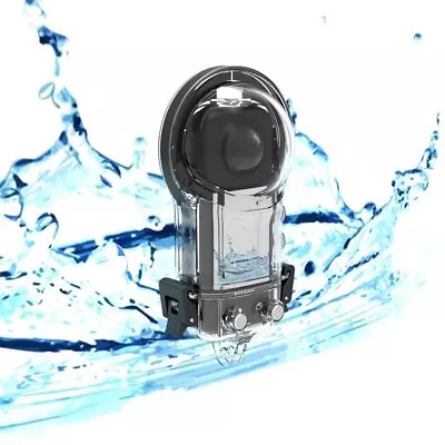 Camera Underwater Protective Waterproof Case Diving Shell For Insta360 X3 • £43.55