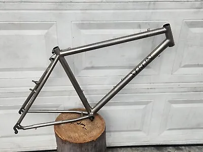 Vintage Merlin Titanium Mountain Bike Frame 17  • $1000