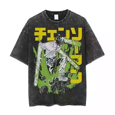 Chainsaw Man Warrior Denji Washed T-Shirt • $44.50