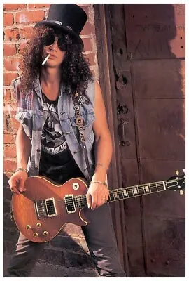 Slash Poster 24x36 Inch Guns N Roses Photo Rare Wall Art Print - S4 • $19.97