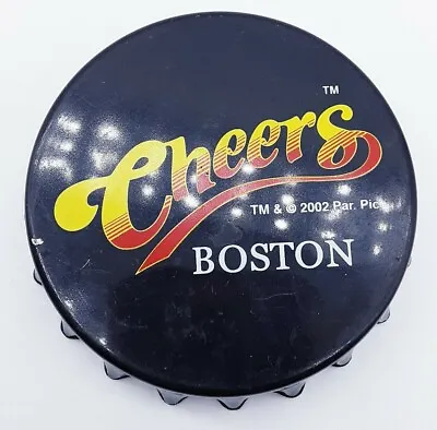 Vintage 2002 Cheers Bar Boston Beer Bottle Cap Magnet Large 3  BinP • $14.09