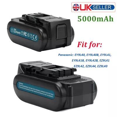 14.4V Battery For Panasonic EY9L40 EY9L41 EZ9L42 EZ9L44 EY9L40B 5000mAh Li-ion • £56.90