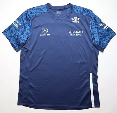 Williams Racing F1 Team 2021 Pit Crew Shirt Jersey Formula One Umbro Amg Mens Xl • $49.99