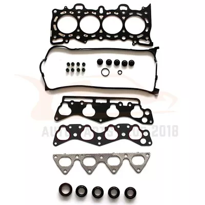 Head Gasket Set Fits Honda Civic Del Sol 1.6L VTEC D16Y5 D16Y7 D16Y8 SOHC 96-00 • $28.40