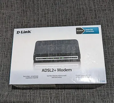 D-Link ADSL2+ Ethernet Modem-DSL-520B UPC : 790069340185 • $50
