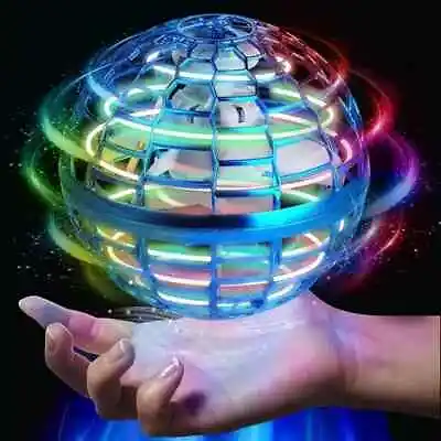 Flying Ball Toys 360° Rotating Hover Ball Magic Led Lights Controller Mini Toy • $19.95