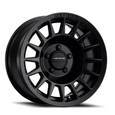 1 New  Matte Black Method Race Wheels  Mr707 Bead Grip 15x7 5-100  (119939) • $266