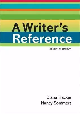 A Writer's Reference - Diana Hacker 9780312601430 Plastic Comb • $4.49