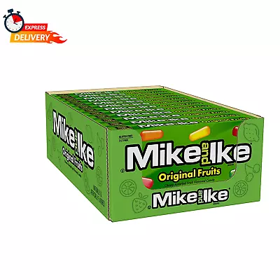 Mike And Ike Candy Original Fruits 5Oz Theater Box Pack Of 12 • $25.50