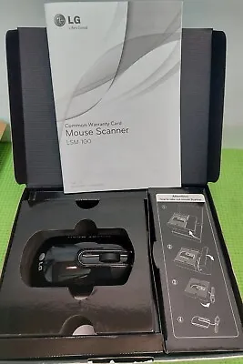 LG Smart Scan Black Computer USB 1200 DPI Mouse Model MCL1U (LSM-100) Scanner • $9.99