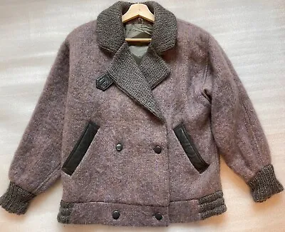 Vintage Donegal Design Women's L Made In Ireland Mohair Coat Mint Condition • $75