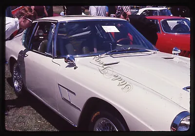 Maserati Mistral Car Show 1960s Slide 35mm Woman California • $14.99