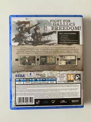 Valkyria Chronicles Remastered Europa Edition PS4 VGC PAL • $39.50