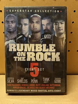 Rumble On The Rock: The Superstar Collection DVD MMA MIXED MARTIAL ARTS UFC NEW • $7.88