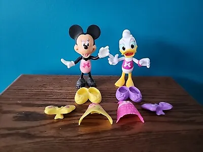 Disney Minnie Mouse Daisy Duck Snap Style Bow-tique Figure Accessories Dress Lot • $9.99