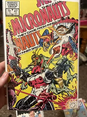 The Micronauts #47 (1982) Marvel Comics (Bagged And Boarded) Mint • £4.95