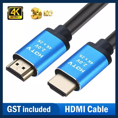 Premium HDMI Cable V2.0 Ultra HD 4K 2160p 1080p 3D High Speed Ethernet HEC ARC • $7.33