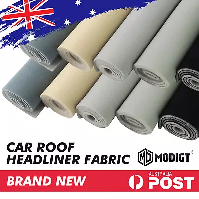 Headliner Fabric Foam Back Upholstery Sag/Torn/Stain Headlining Replace • $41.99