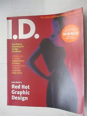 I.d. International Design Magazine Sept Oct 1995 Juan Gatti Coca-cola Goes Curvy • $21.95