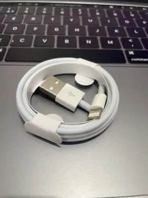 £2.99 • Buy Original USB IPhone Cable Charger For Apple  Lead 8 X XS 11 12 13 14Pro Cable