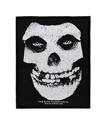 Misfits Skull Face Woven Sew On Battle Jacket Patch - Licensed 094-2 • $6.50