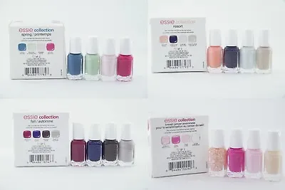 ESSIE Nail Polish Mini Collection Resort 2014 Breast Cancer Awareness - Choose • $11.95