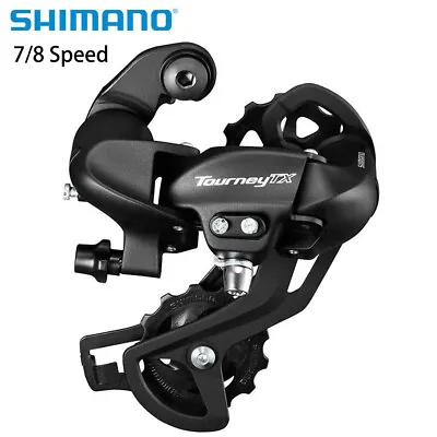 Shimano Tourney RD-TX800 6/7 /8 Speed MTB Bicycle Rear Derailleur-Long Cage US • $19.95