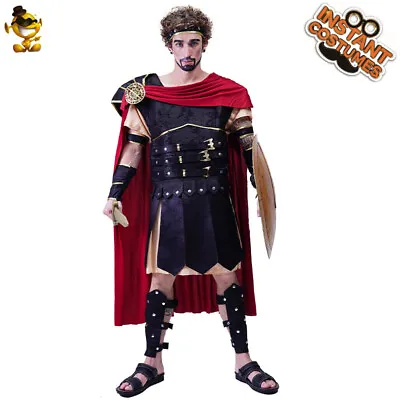 Adult Man Handsome Roman Gladiator Costume Cosplay Party Cool Warrior Outfit • $42