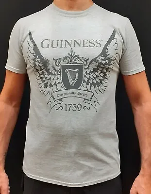 £7.99 • Buy GUINNESS Official T-shirt, Mens, Guinness Logo, Size XL. 1st Class Post