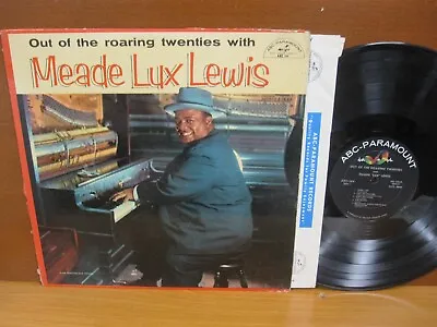 LP / Out Of The Roaring Twenties With Meade Lux Lewis / 1956 1st Issue Mono • $12.95