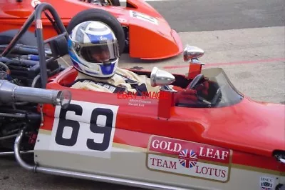 Photo  Albert Clements At The Wheel Of His Gold Leaf Team Lotus F3 Lotus 69. Hsc • £3