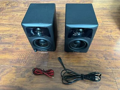 M-Audio AV42 - 40 Watt Studio Monitors W/ Power Supply - TESTED • $79.95