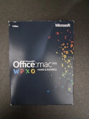 £25.65 • Buy Read Description Microsoft Office Mac 2011 Home & Business